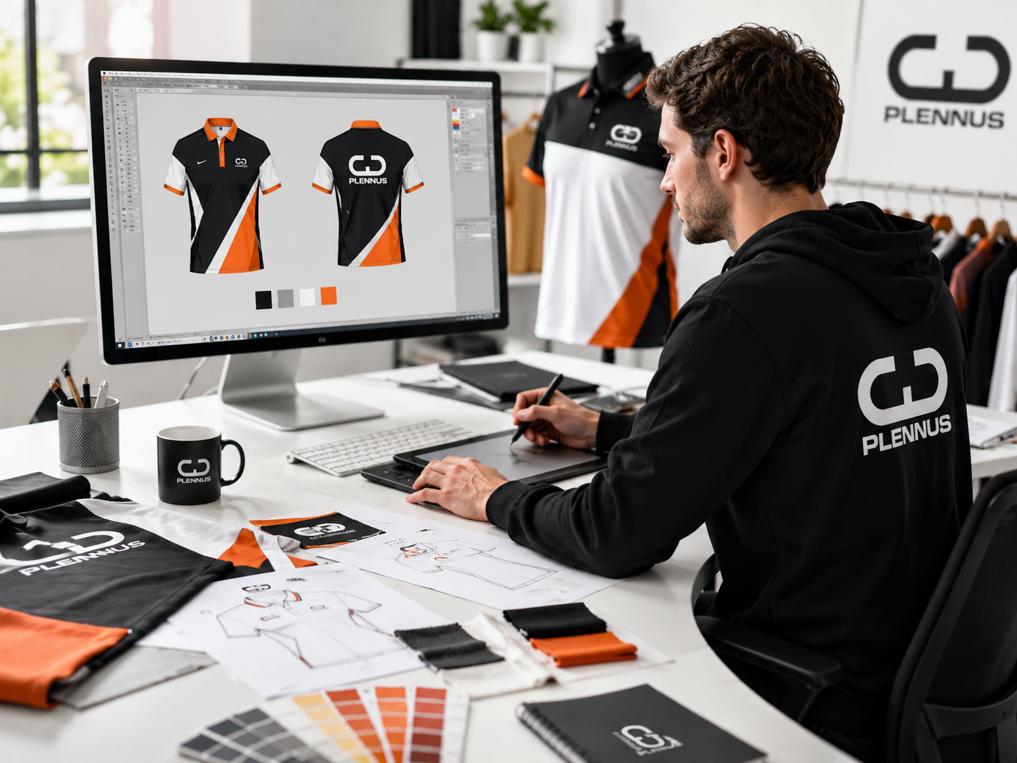 Diseño textil personalizado en Plennus Barcelona